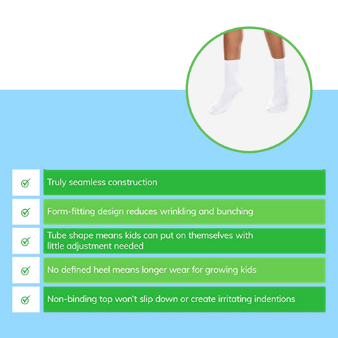 Smoov Sensory Crew Socks For Adults | 3 Pair Pack