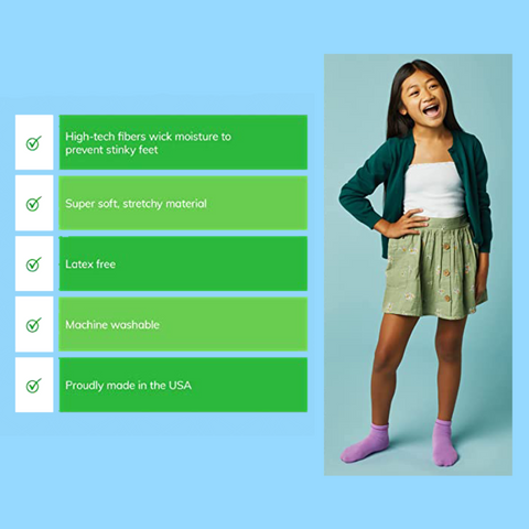 Smoov Sensory Crew Socks For Adults | 3 Pair Pack