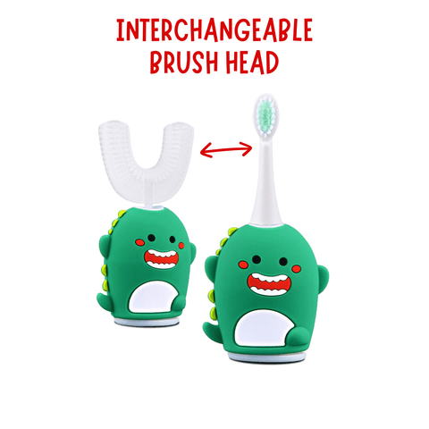 HappyBrush™ Ultrasonic U-Brush & Toothbrush Bundle