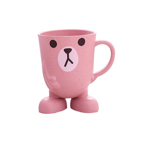 Bear Mug Toothbrush Holder