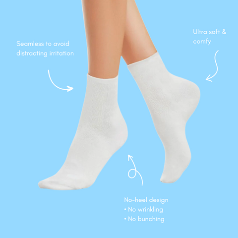 Smoov Sensory Crew Socks For Adults | 3 Pair Pack