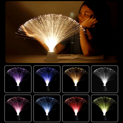 Calming Fiber Optic Lamp