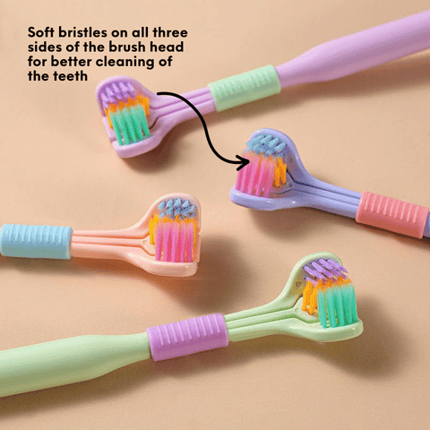 Trio™ 3-Sided Toothbrush