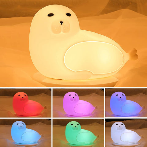 Sea Lion Squishy Night Light