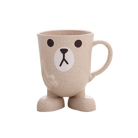 Bear Mug Toothbrush Holder